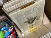 VTG Dictionary Pages with Art-New