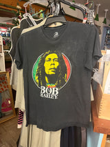 Bob Marley Zion R Black Med Tee