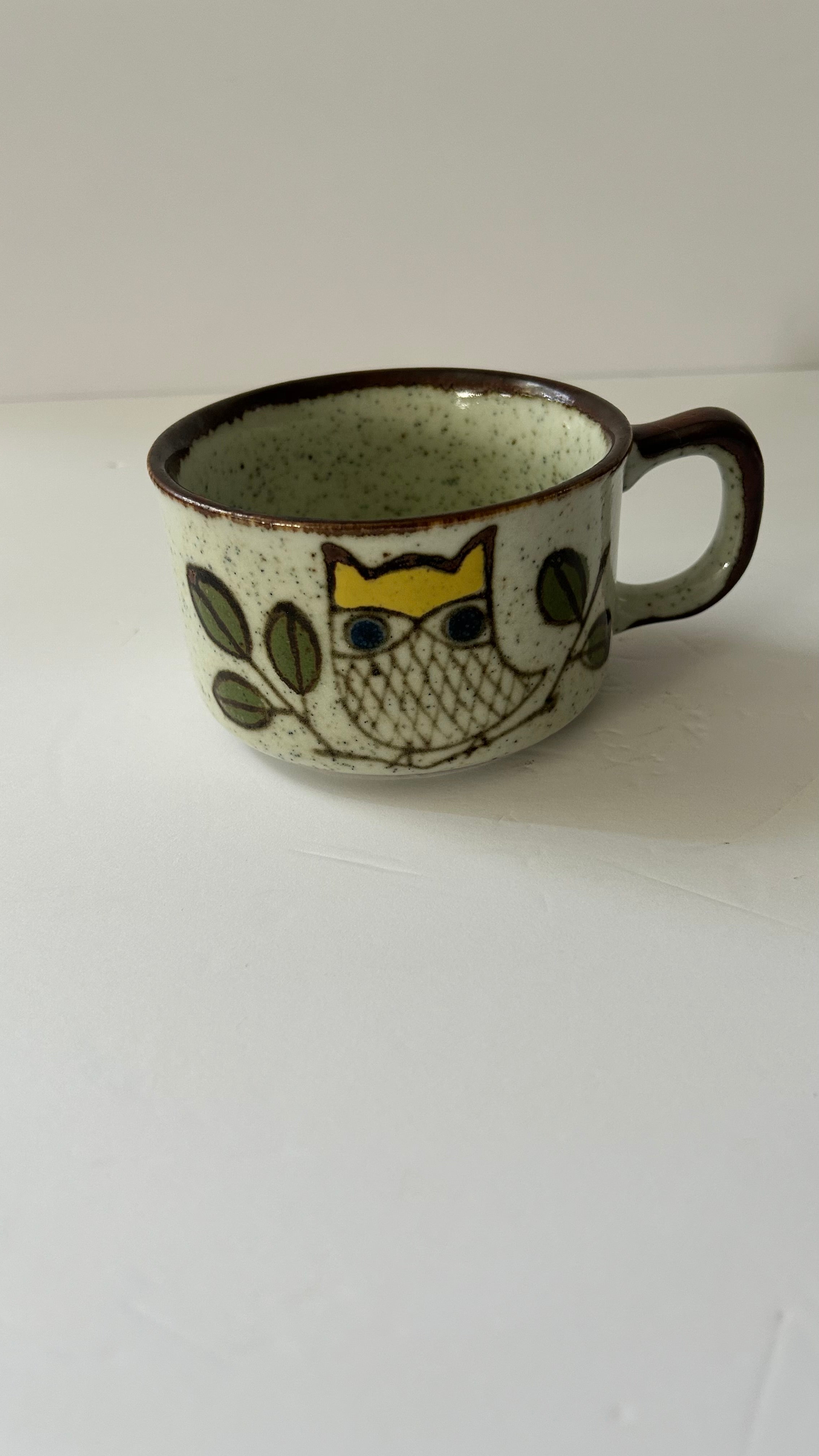 Japanese Otagiri 1970’s owl mug