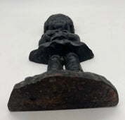 9.5” Antique Hubley Grace Drayton Cast Iron Door Stop Campbell’s Dolly