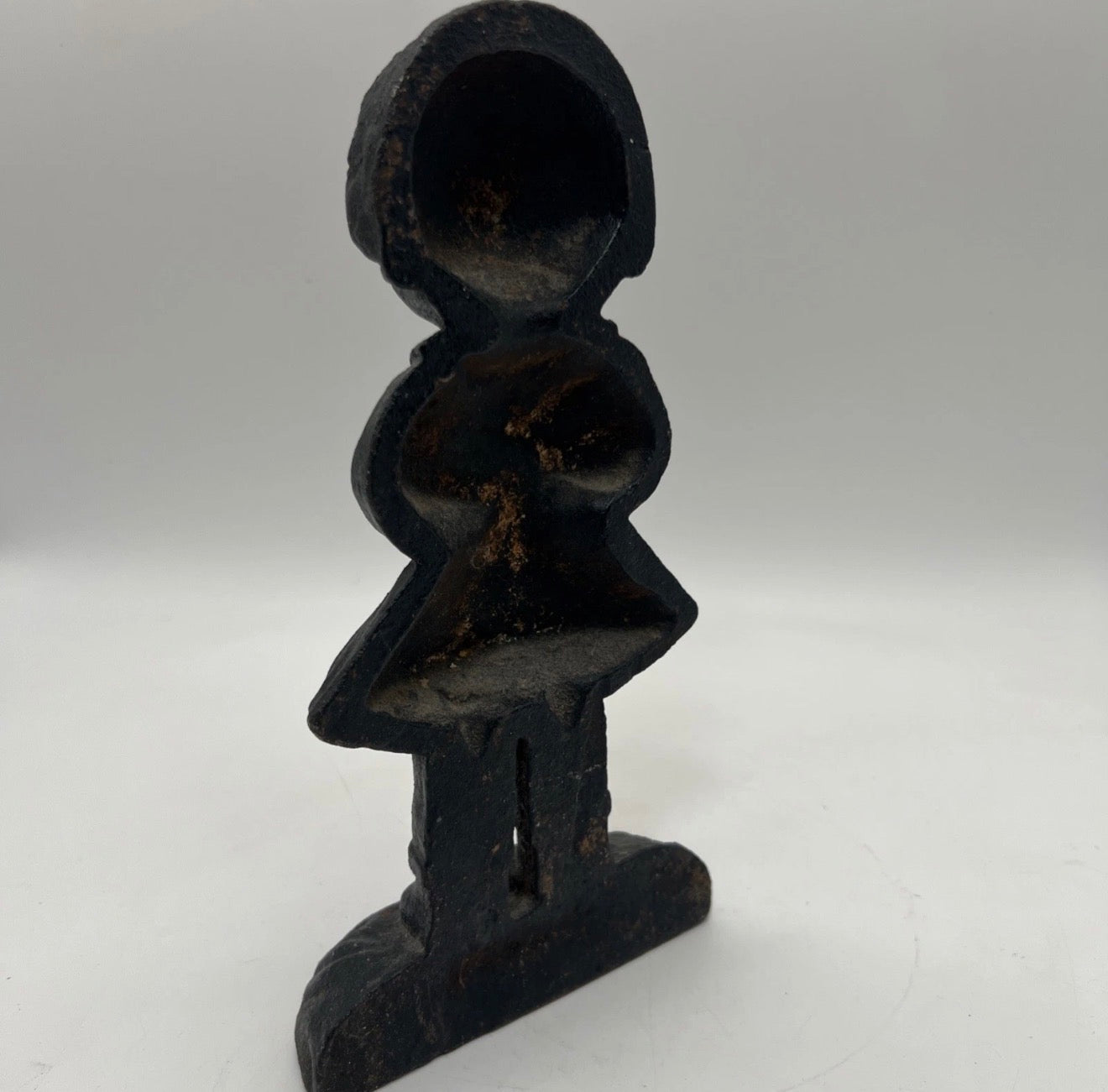 9.5” Antique Hubley Grace Drayton Cast Iron Door Stop Campbell’s Dolly