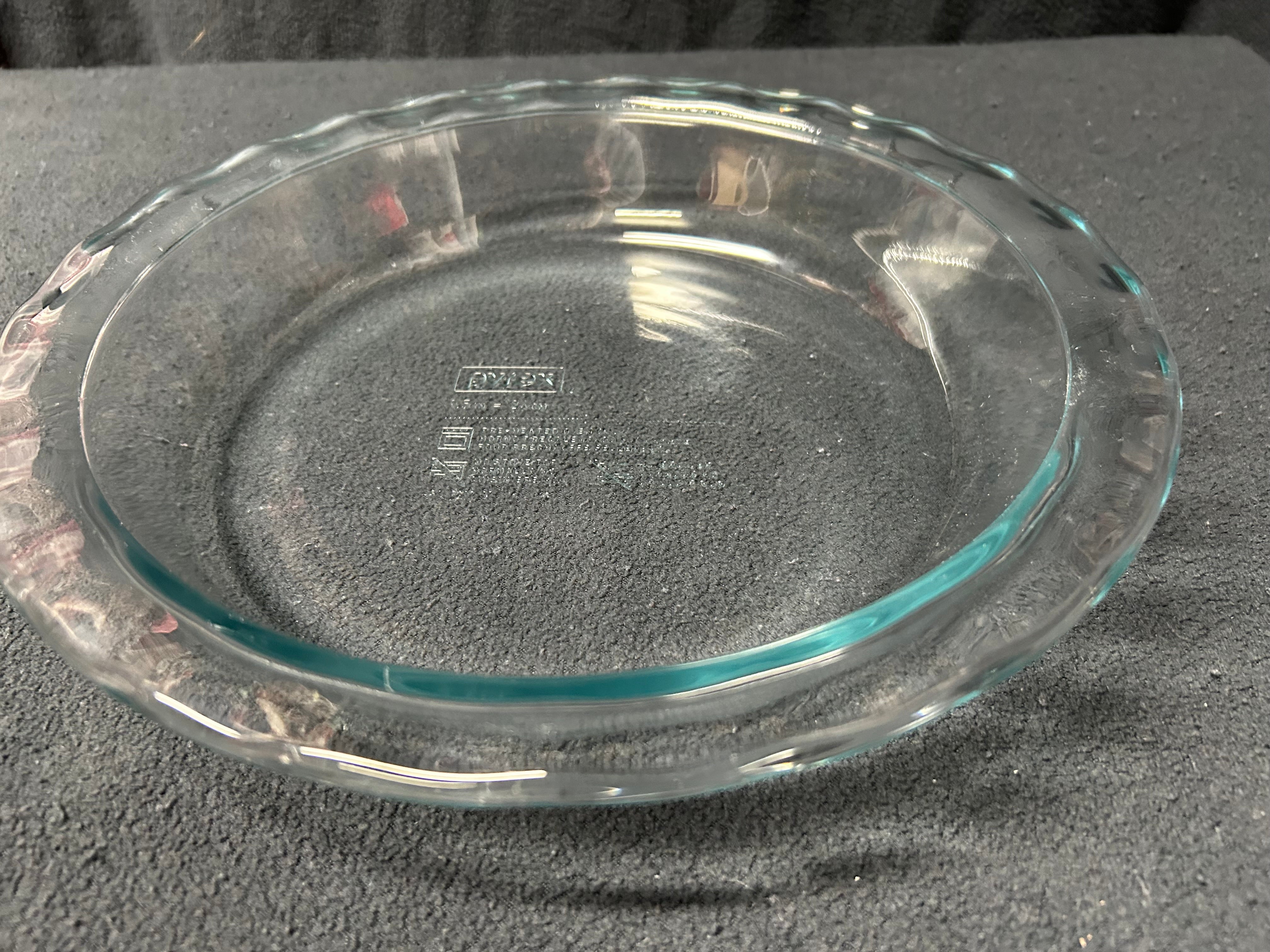 Pyrex Clear Plate-without handles