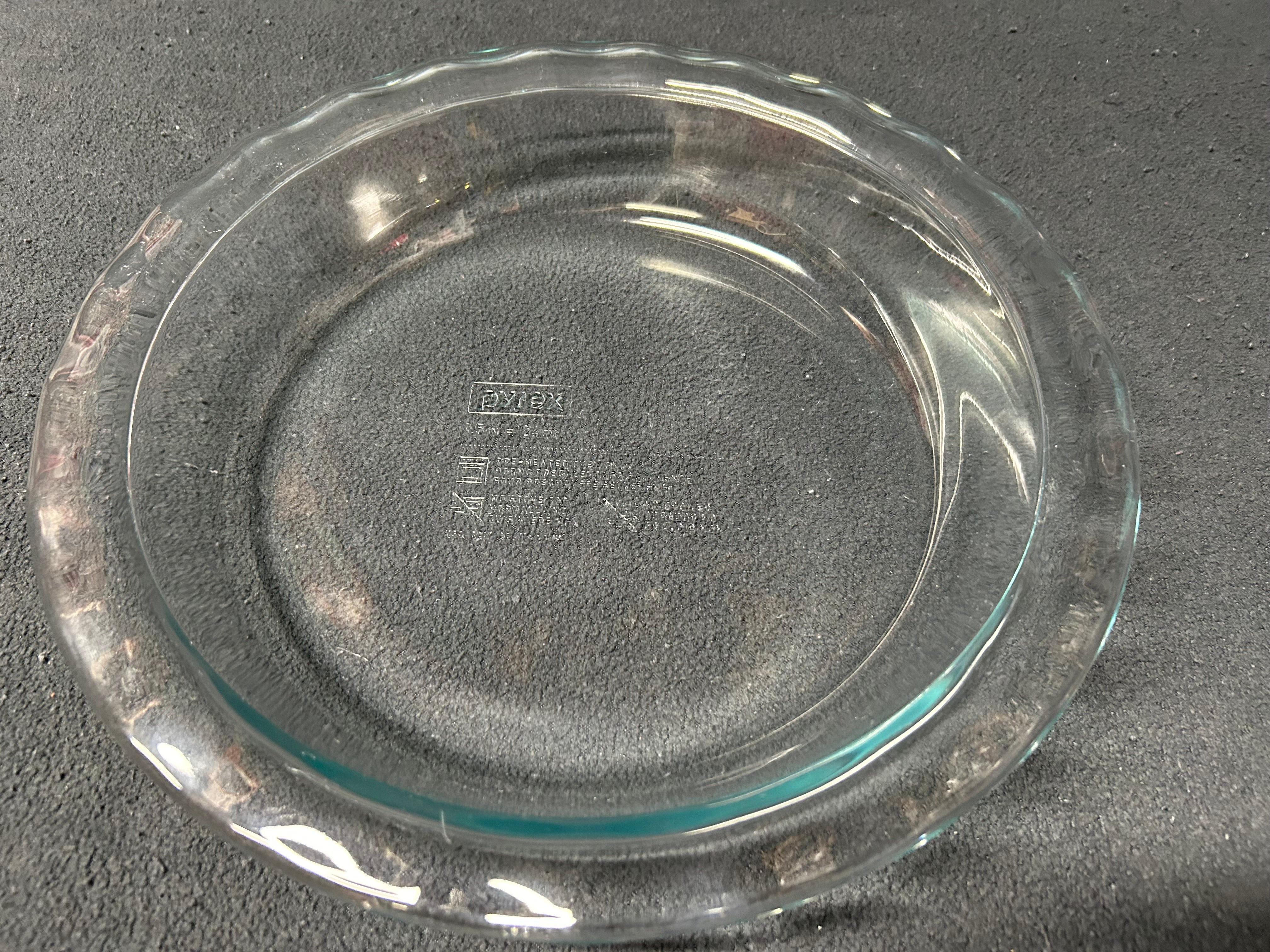 Pyrex Clear Plate-without handles