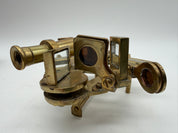 6” Vintage Nautical Marine Instrument  London Solid  Brass Sextant Astrolabe Model