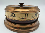 5”  Florn Co. Rotary Tape / Drum Desk Clock  1940’s