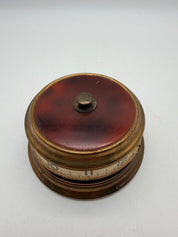 5”  Florn Co. Rotary Tape / Drum Desk Clock  1940’s