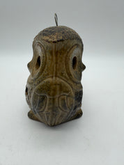 6” Owl Luminary Hanging Japan Vintage Candle Holder