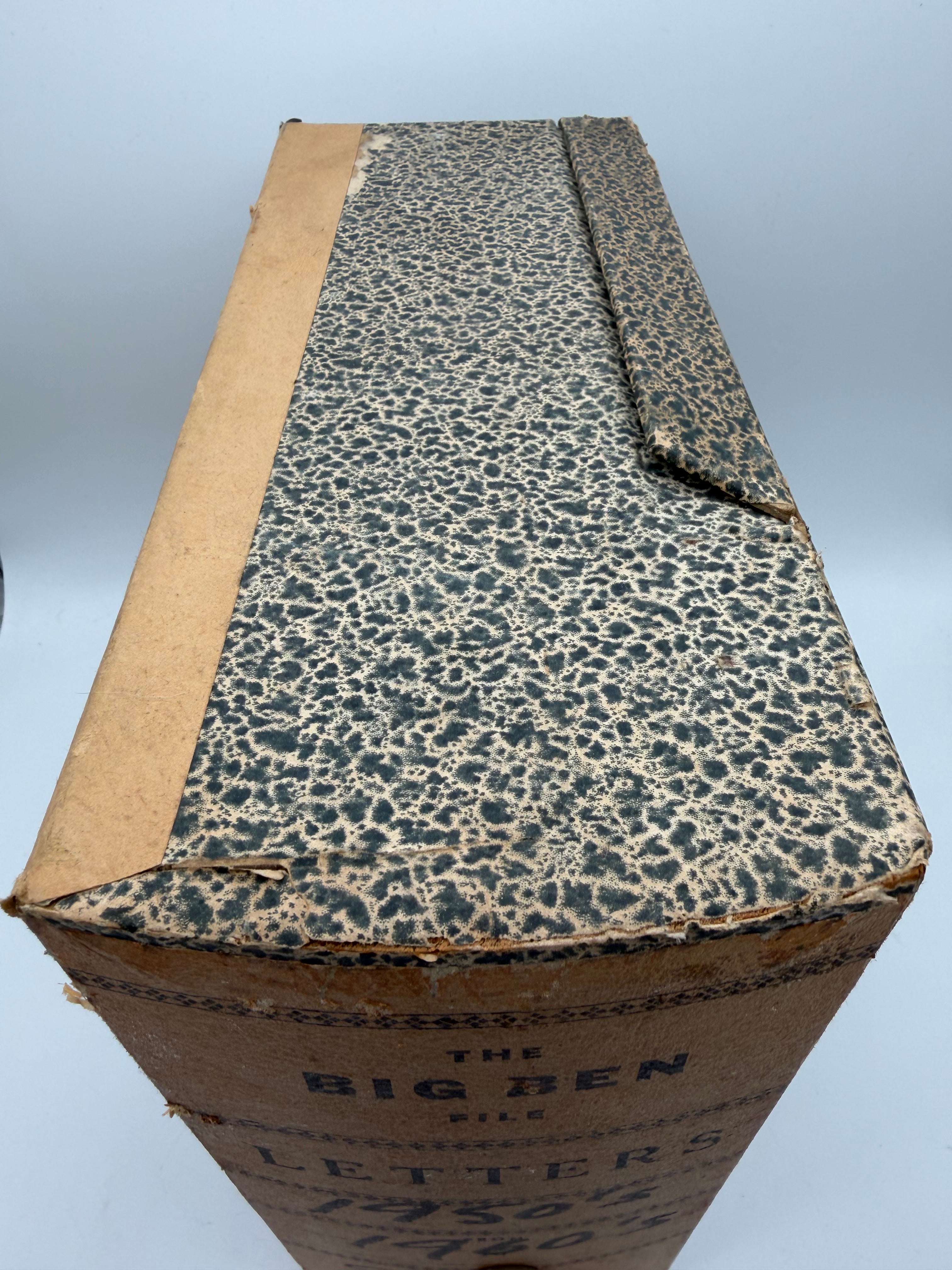 12” x 5” Big Ben 1950’s File Box