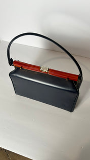 MCM Bakelite closure purse
