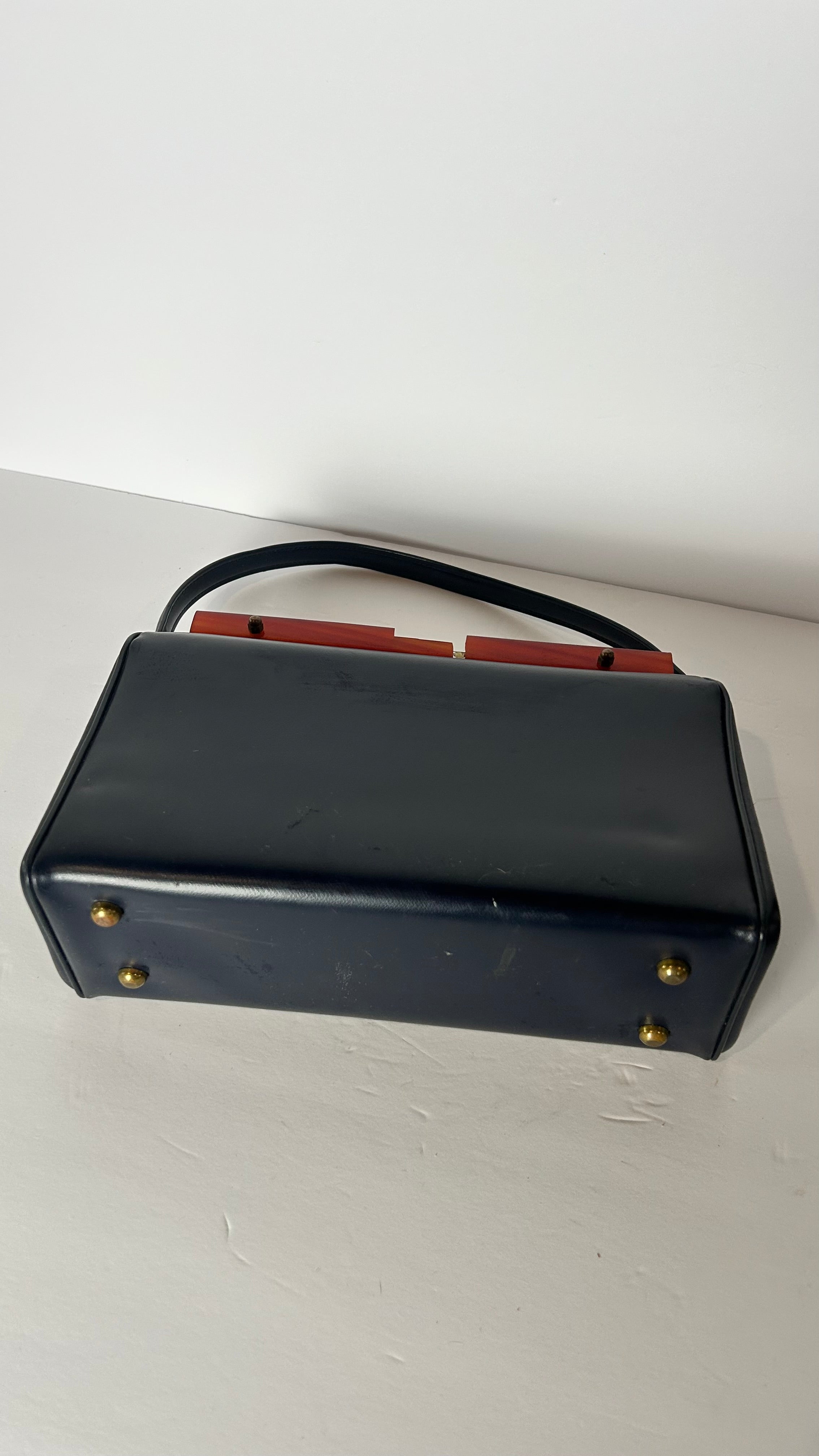 MCM Bakelite closure purse