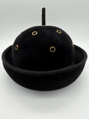1960’s Frank Olive Black velvet women’s hat