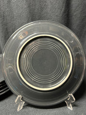 Gray Fiestaware Dinner Plate