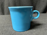 Peacock Blue Ring-Handle Fiestaware Mug