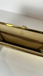 Vintage cream clutch