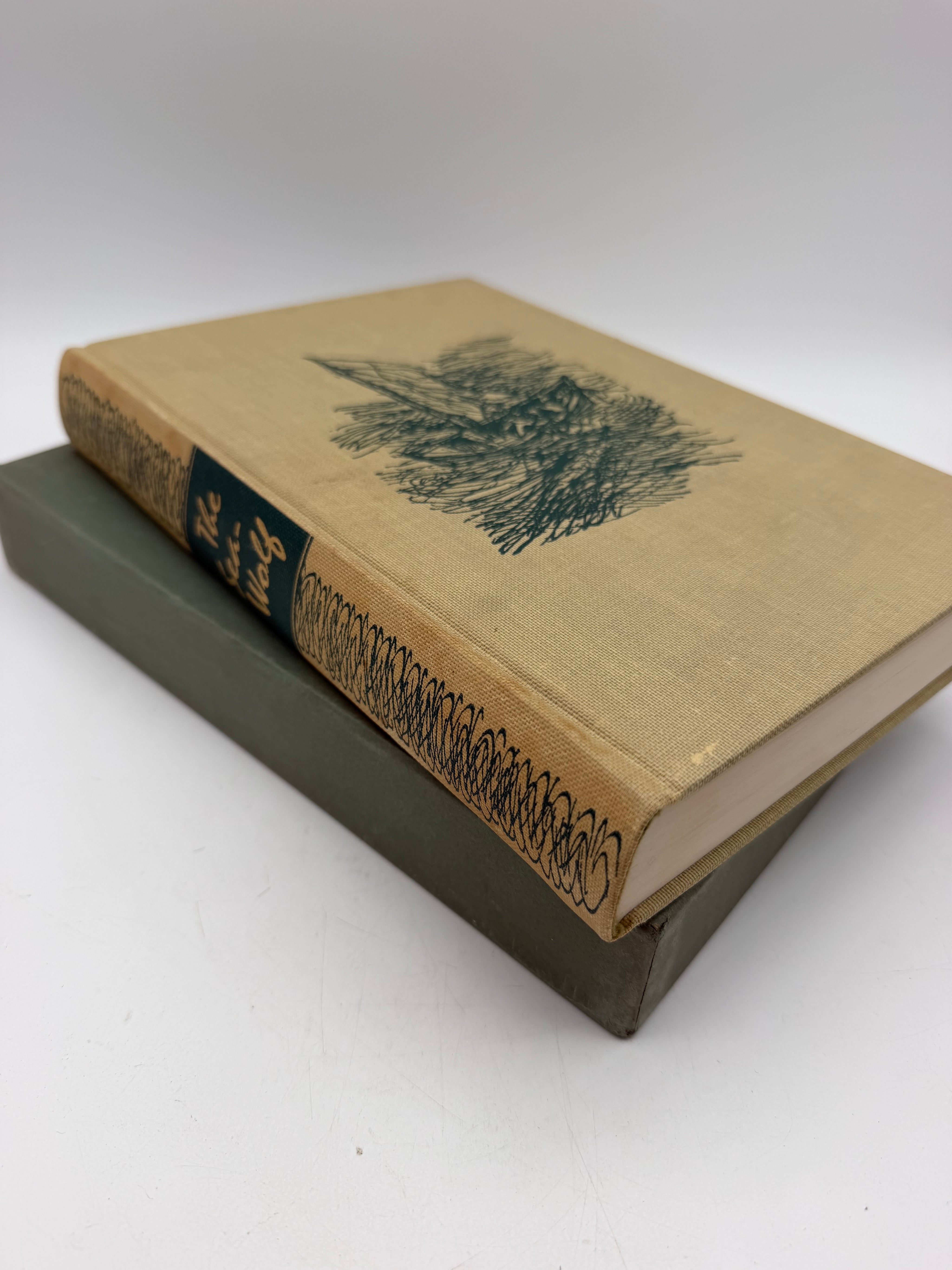10” The Sea Wolf Jack London HC Slipcase Book 1961 Heritage