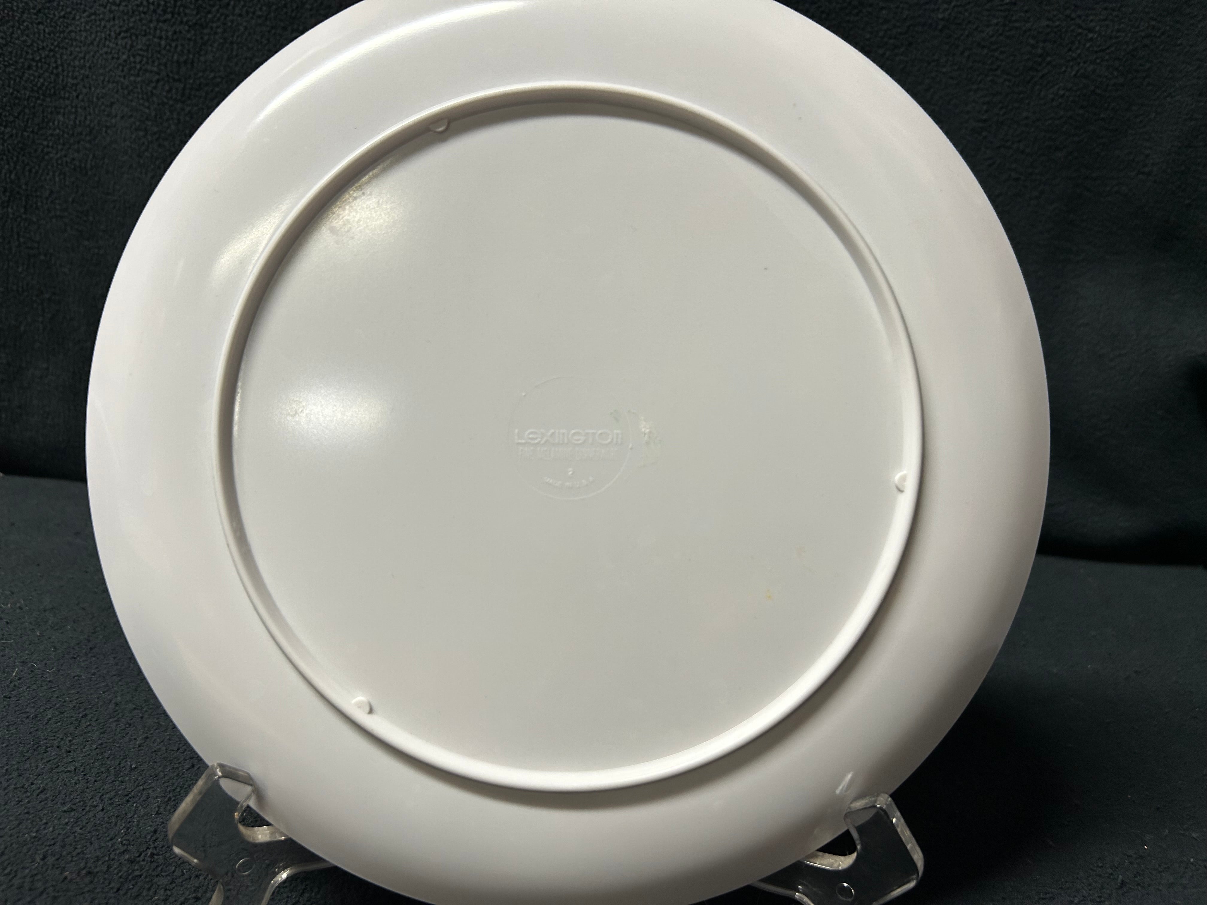 McDonald's Plastic Plate-Big Mac Captures Snowman Twin