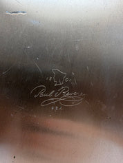 11.5” Revere Ware 1801 Signature Solid Copper bottom Stainless  Skillet circa 1976