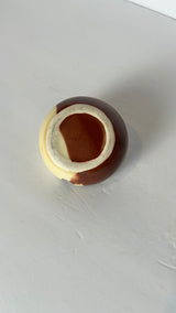 Ceramic glazed ashtray