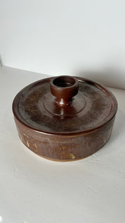MCM  large ceramic casserole dish with lid