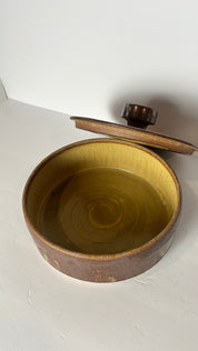 MCM  large ceramic casserole dish with lid