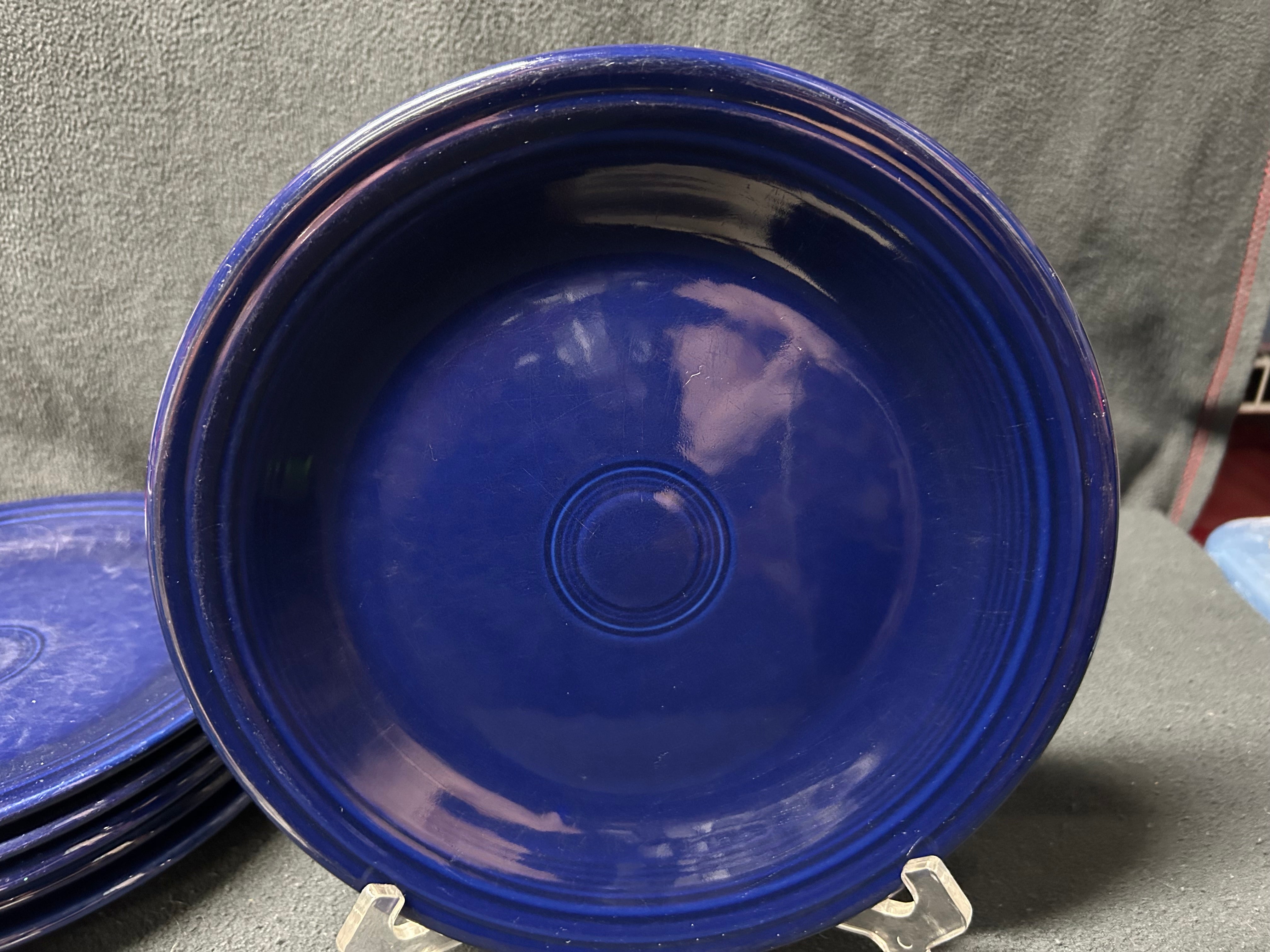 Cobalt Blue Fiestaware Dinner Plate