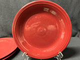 Maroon Fiestaware Dinner Plate 10.5 in.