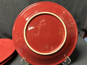 Maroon Fiestaware Dinner Plate 10.5 in.