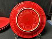 Red Fiestaware Dinner Plate 10.5 in.