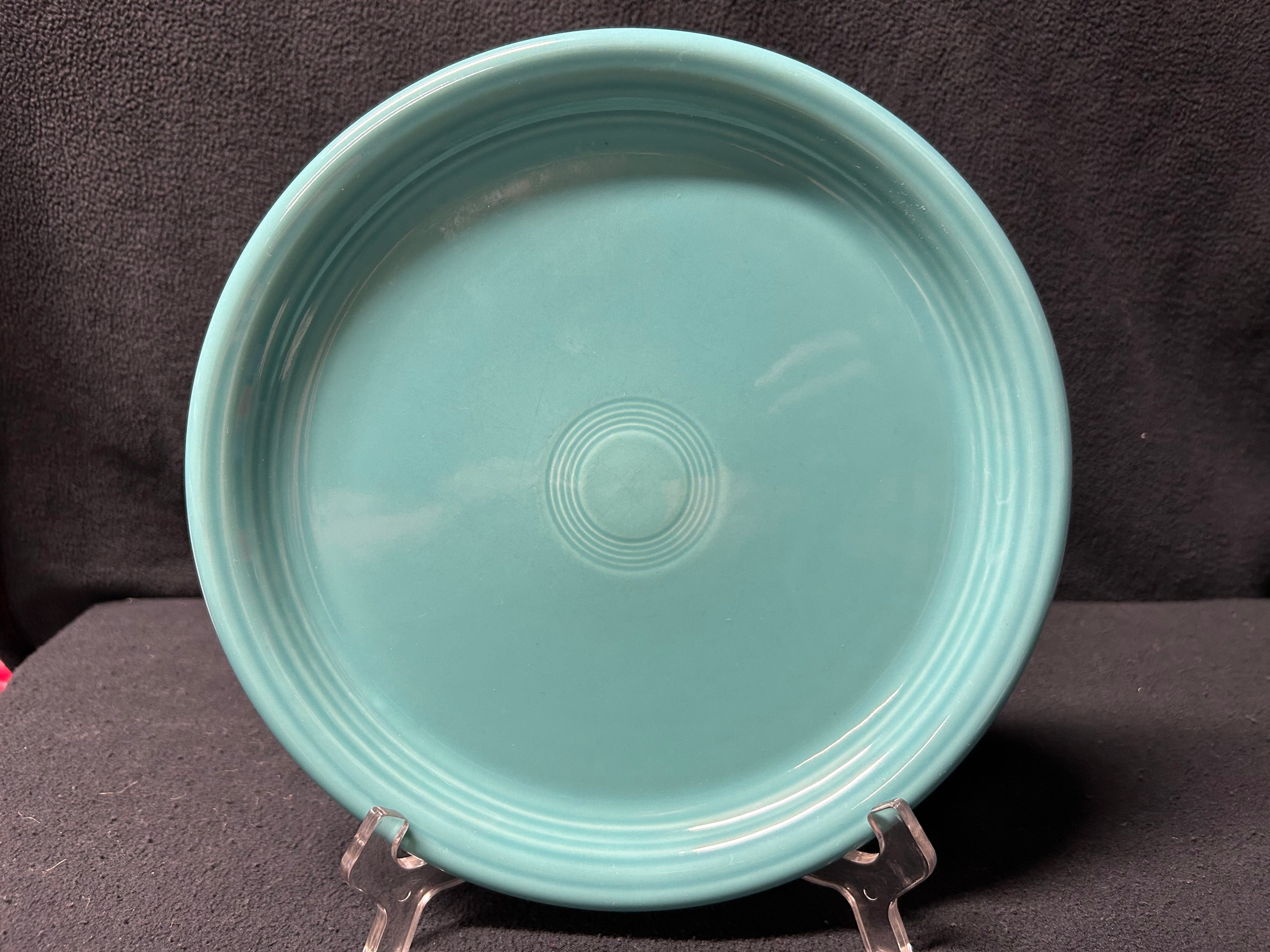 Sea Green Fiestaware Dinner Plate
