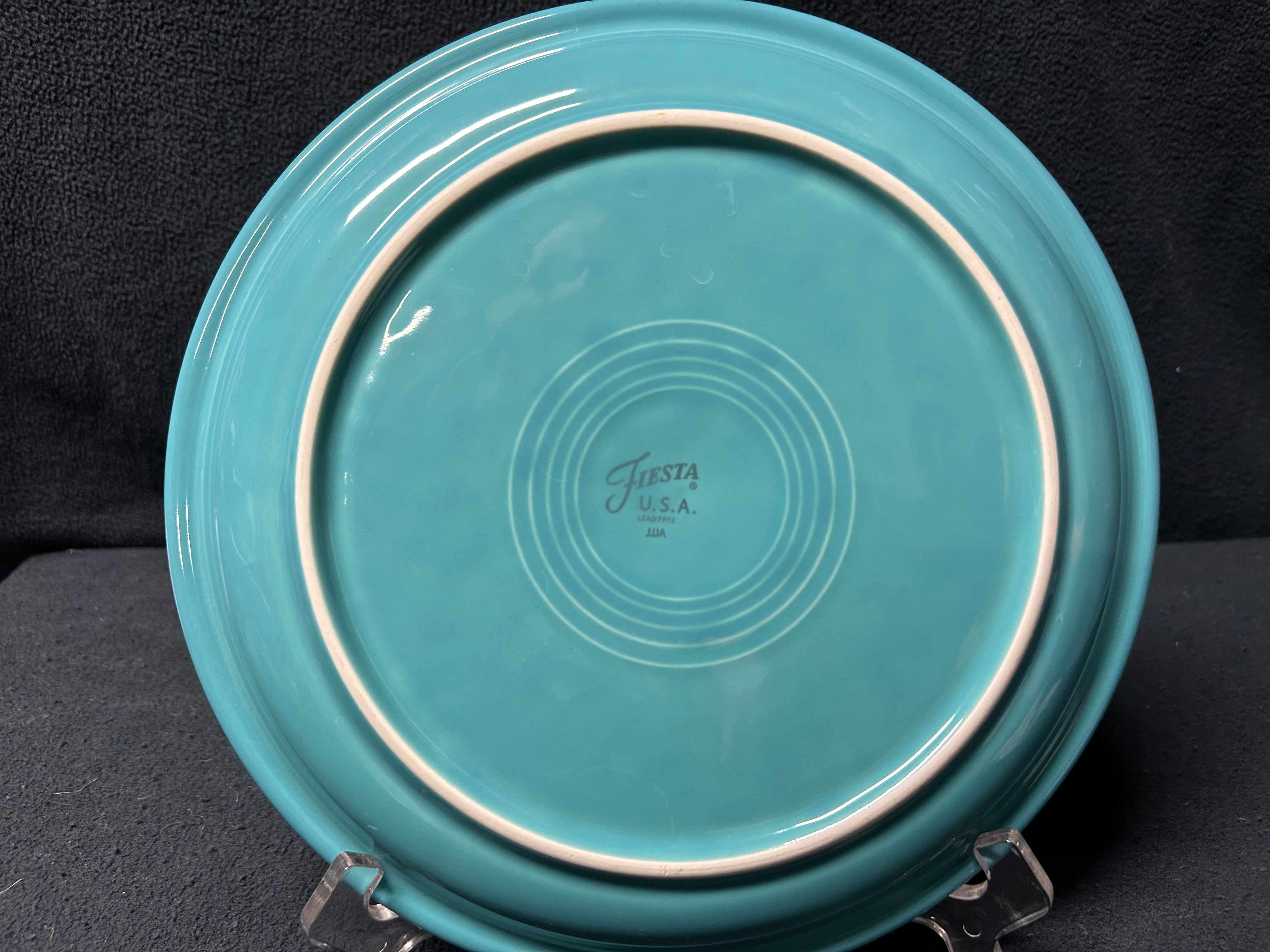Sea Green Fiestaware Dinner Plate