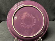 Purple Fiestaware Dinner Plate
