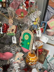 VTG Wood Kitschy Spring/Easter Ornaments