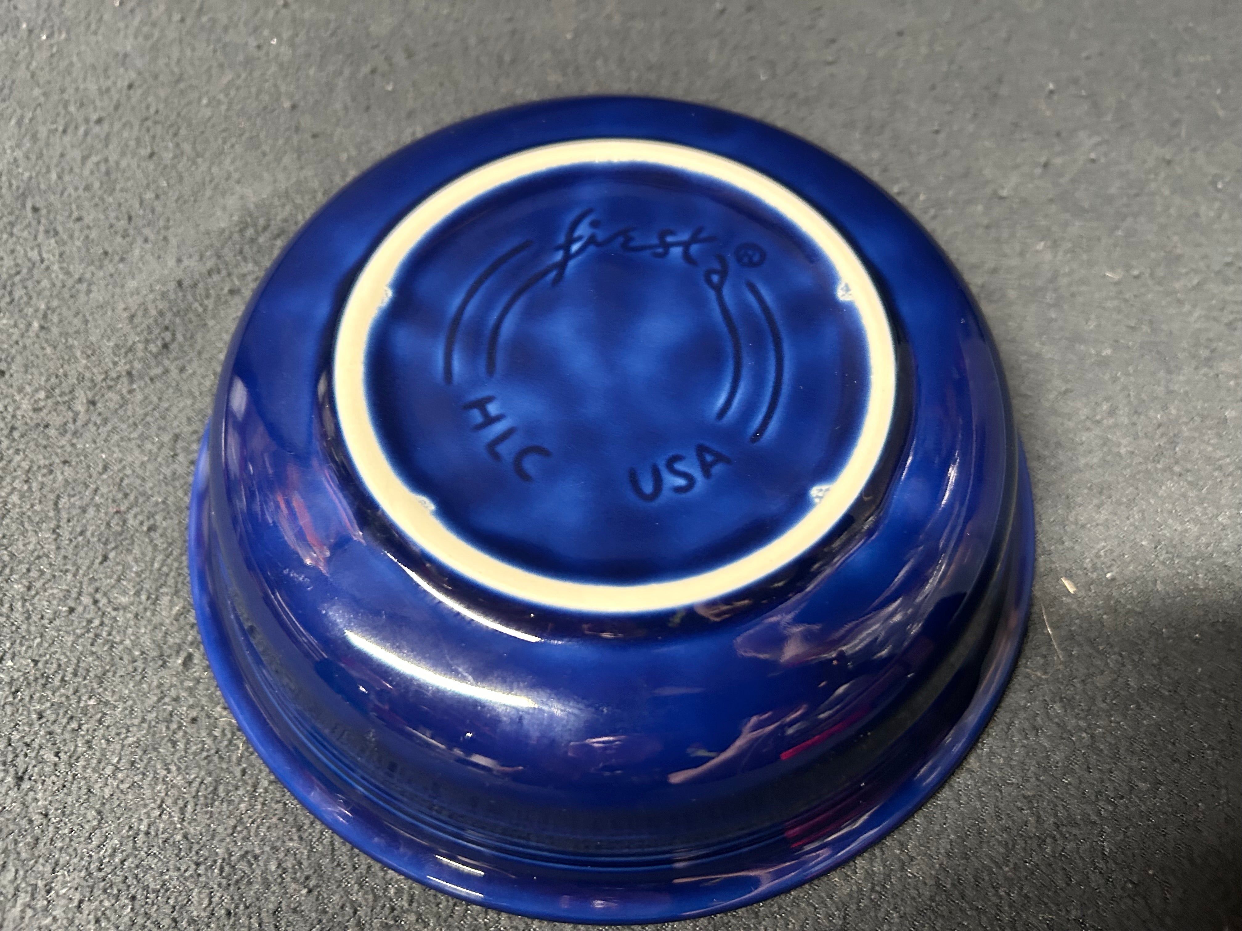 Cobalt Blue Fiestaware Cereal Bowl