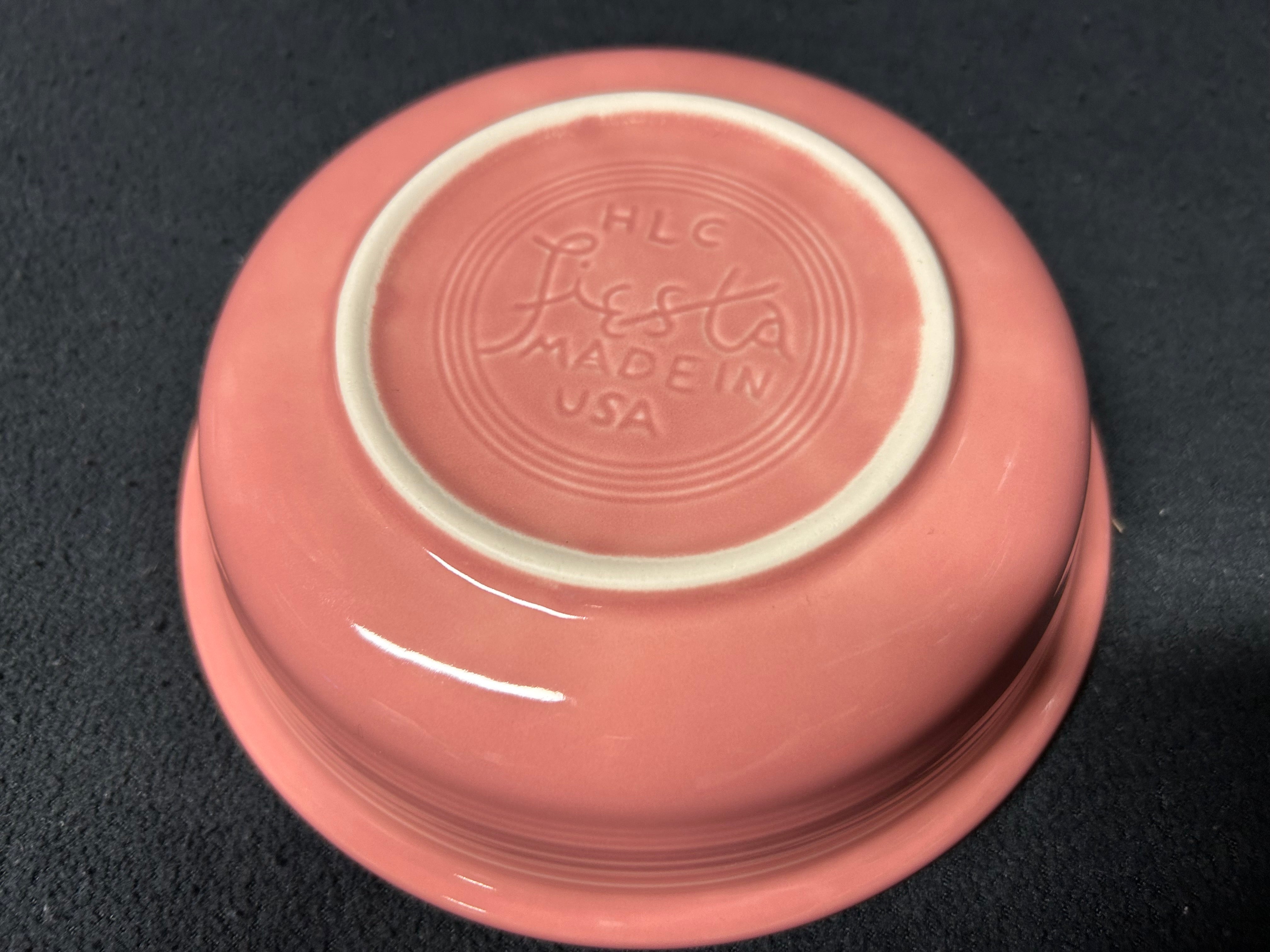 Light Pink Fiestaware Cereal Bowl