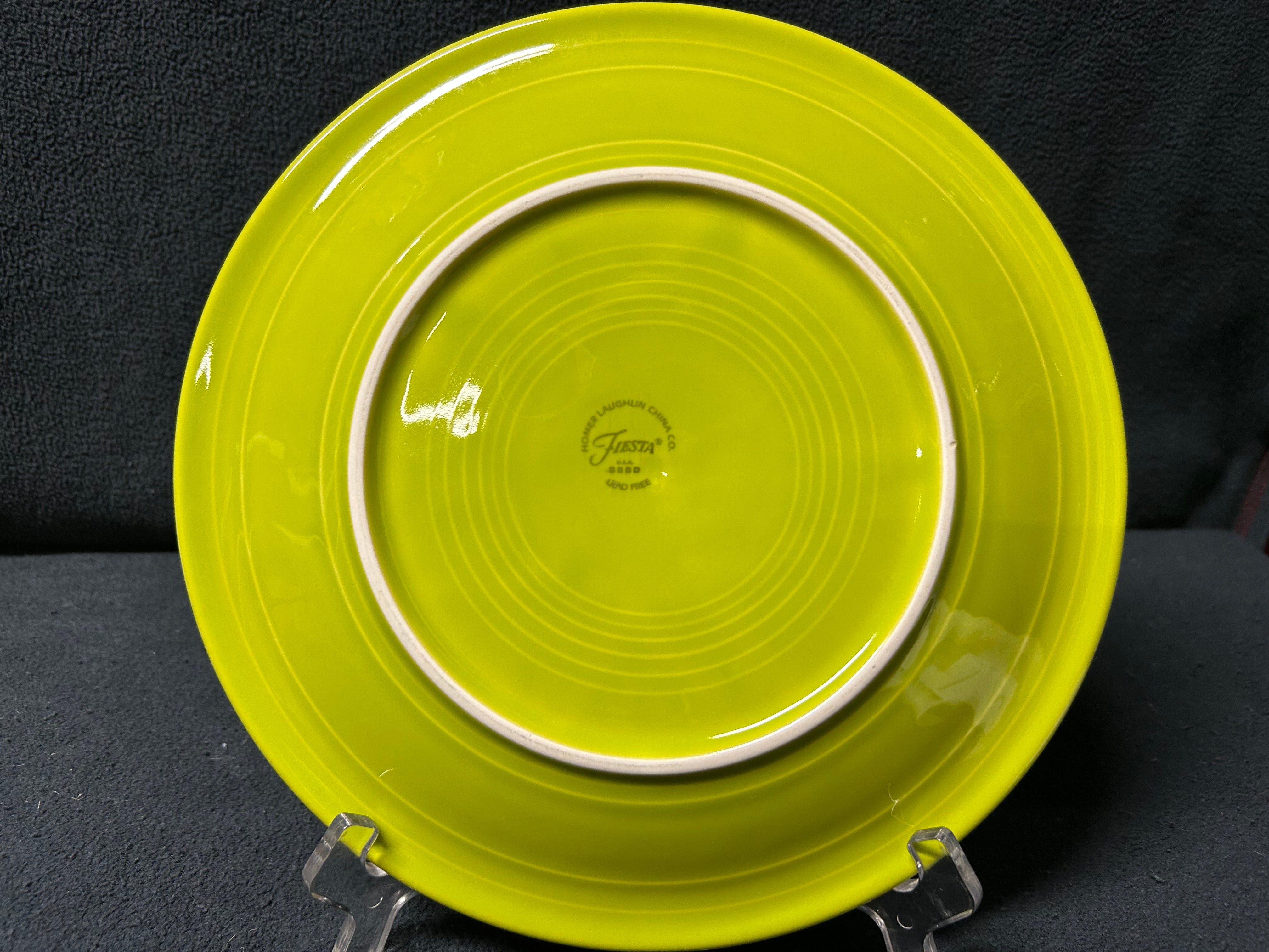 Lime Green Fiestaware Dinner Plate