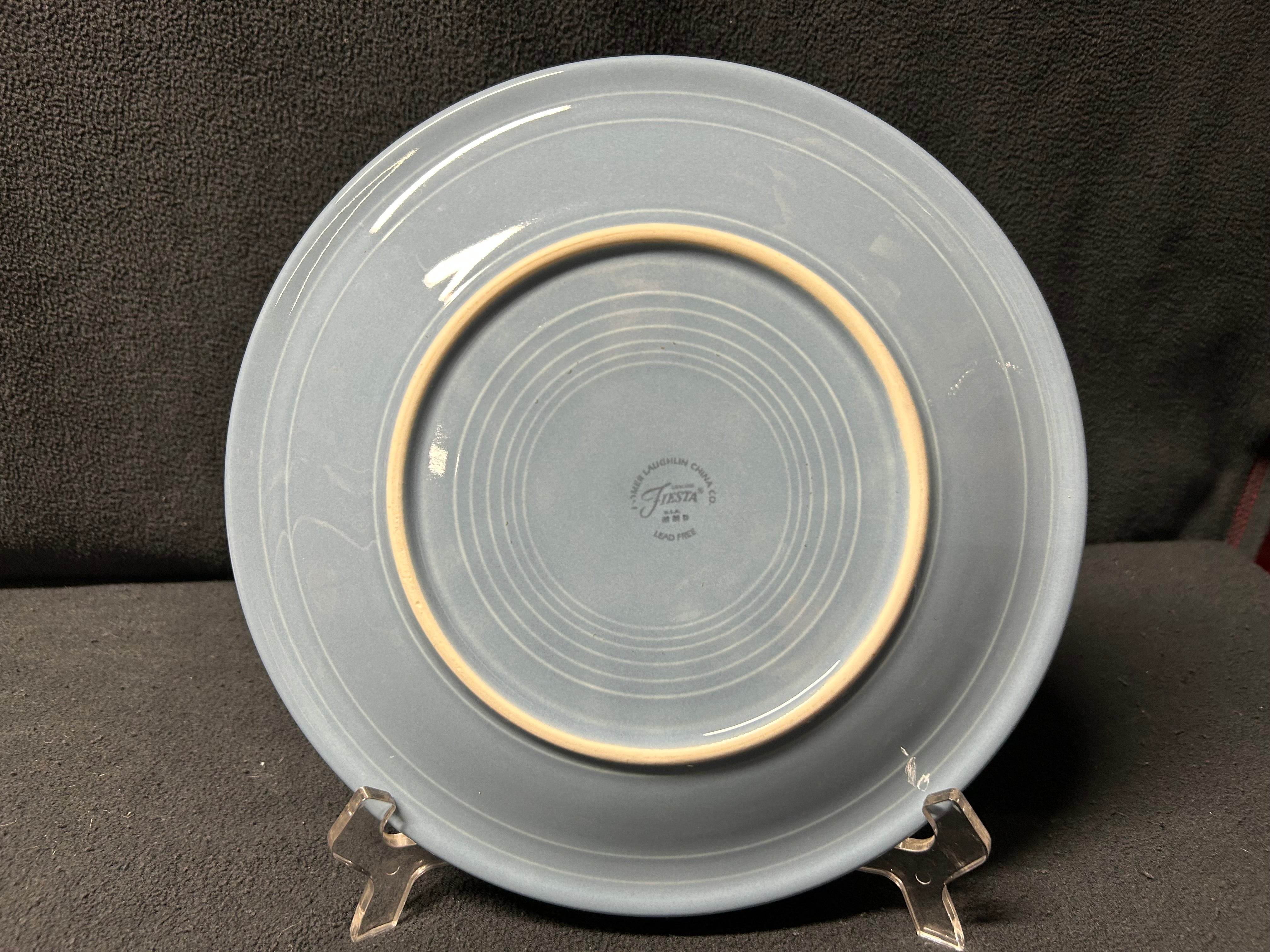 Light Blue Dinner Plate Fiestaware