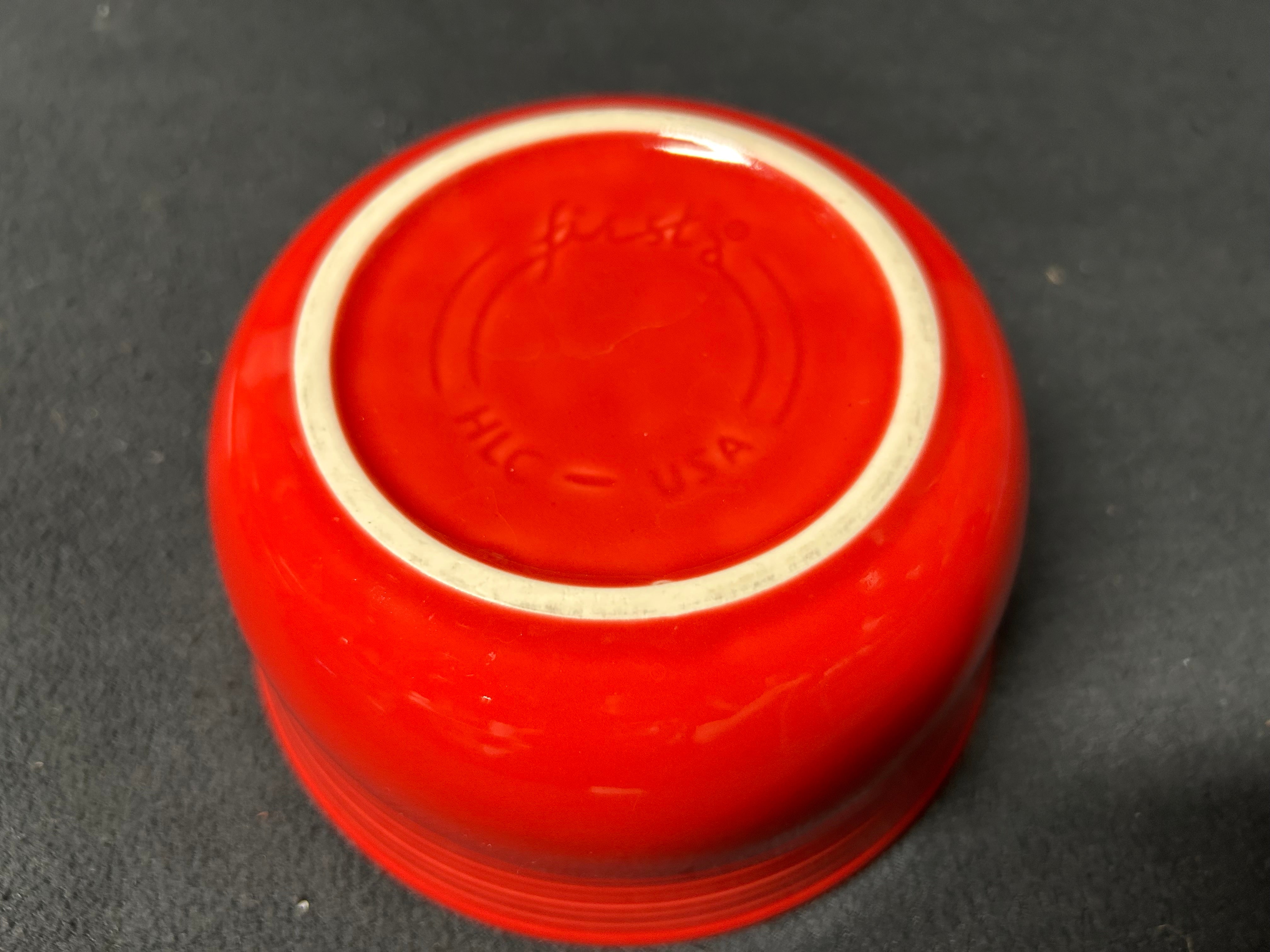 Red Fiestaware Gusto Bowl