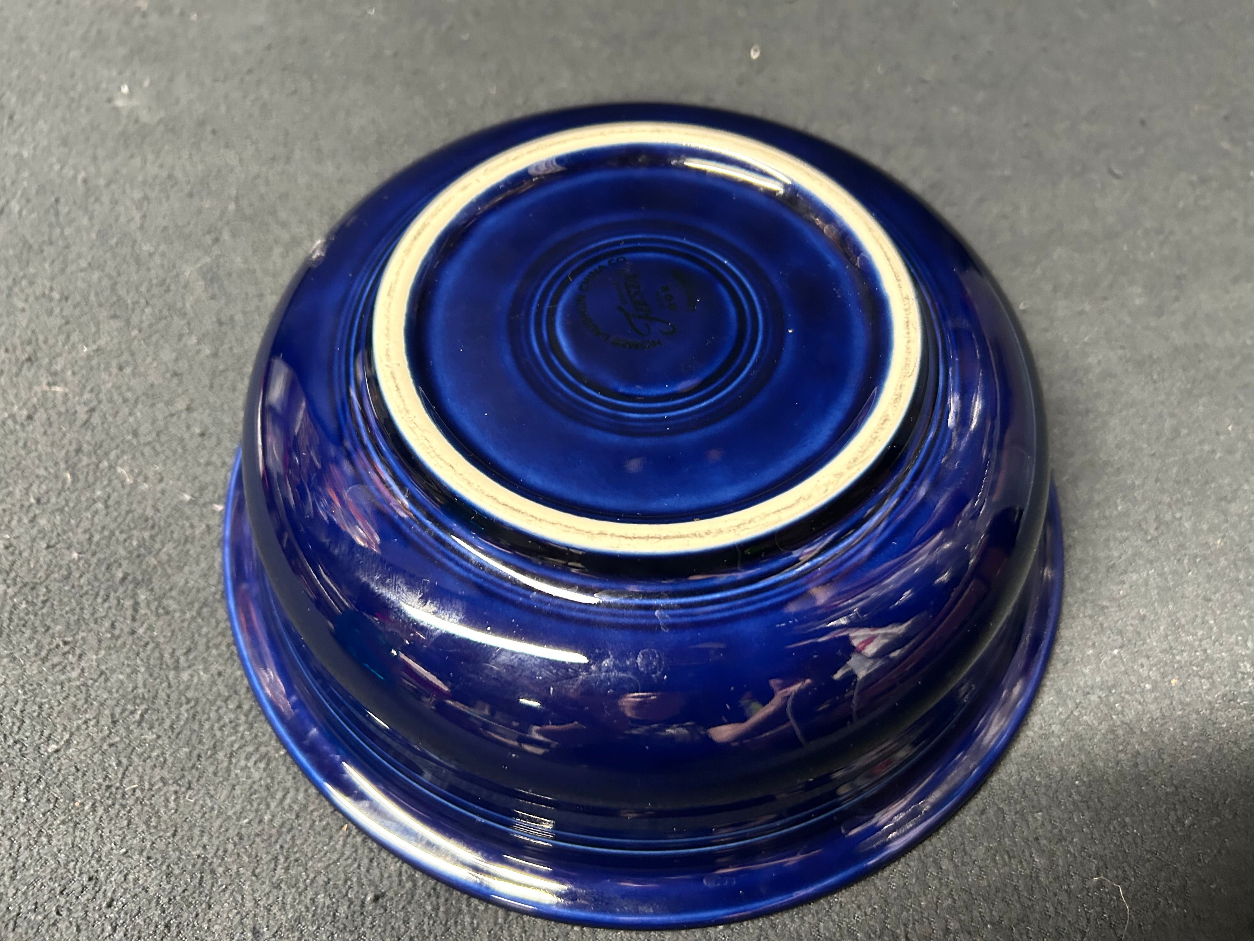 Cobalt Blue Fiestaware Large Pasta Bowl