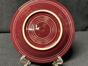 Maroon Fiestaware Bread/Butter Plate