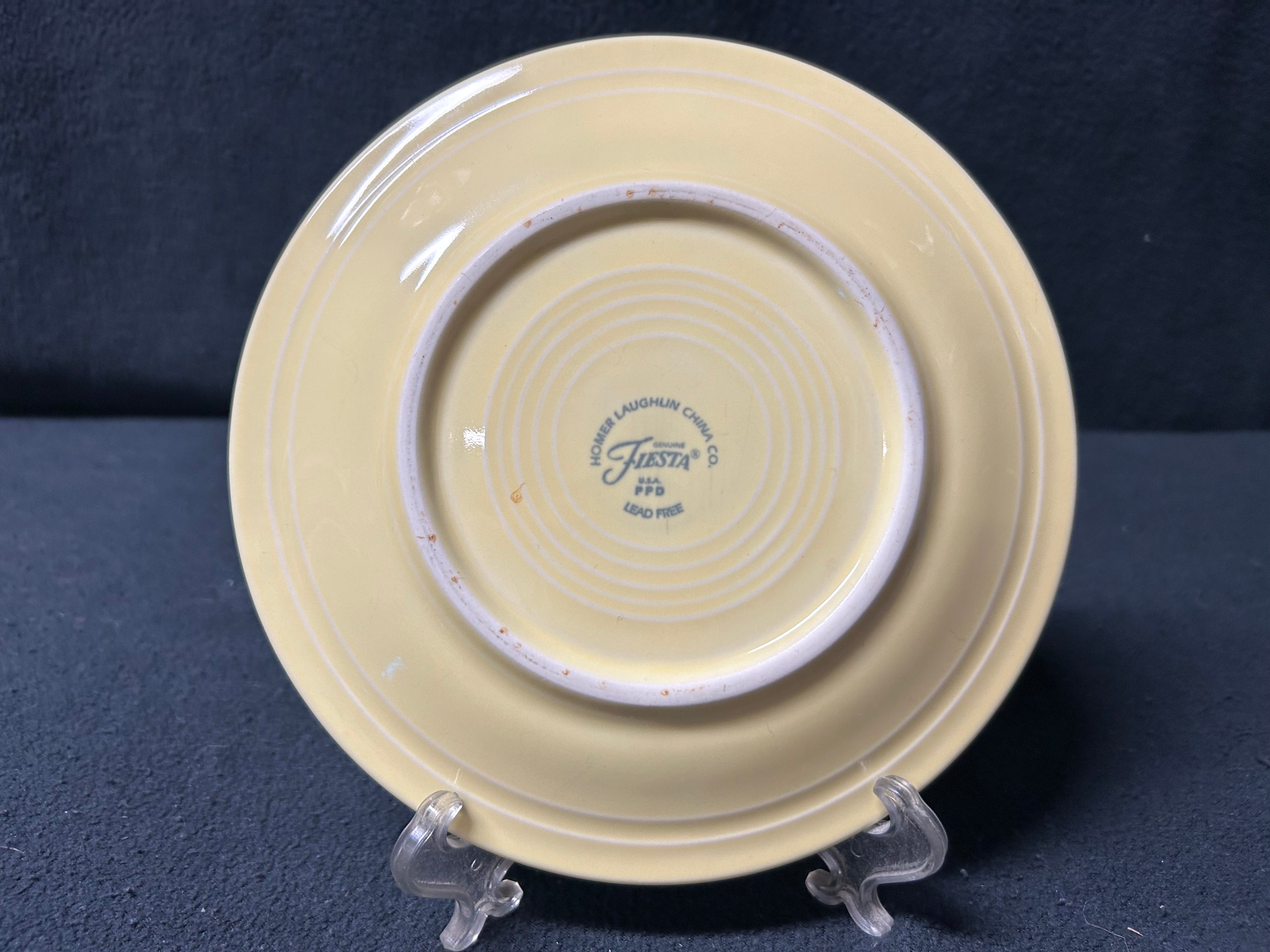 Light Yellow Fiestaware Bread/Butter Plate
