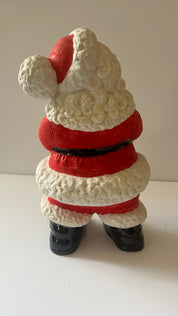 14” Atlantic Mold Winking Santa Ceramic