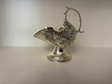 vintage silver-plated sugar scuttle