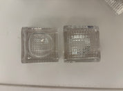 Mahj dice holder/salt cellar glass