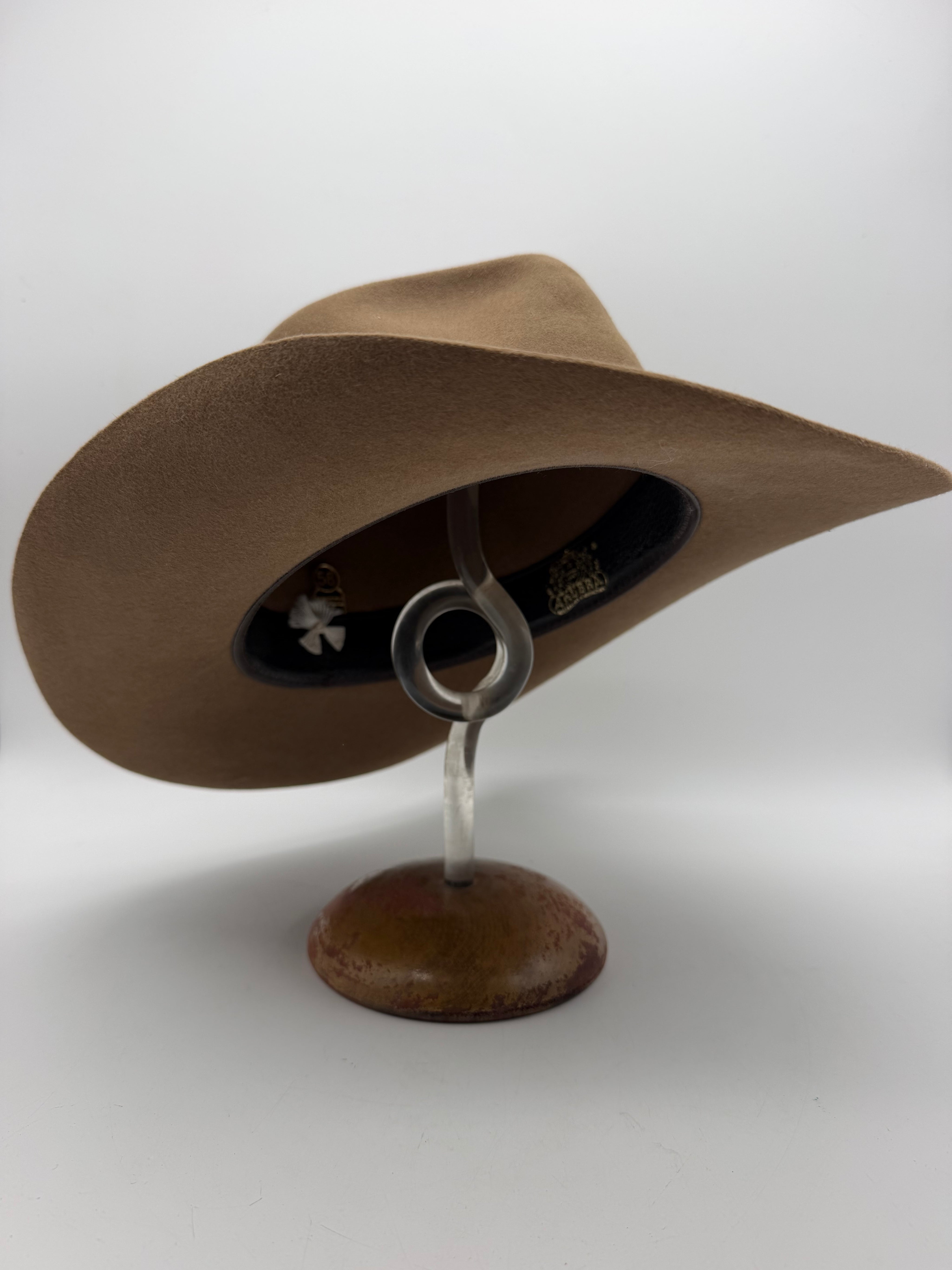 7 1/4 AKUBRA "Snowy River" Eucalypt  pure Fur Felt 58 Australia
