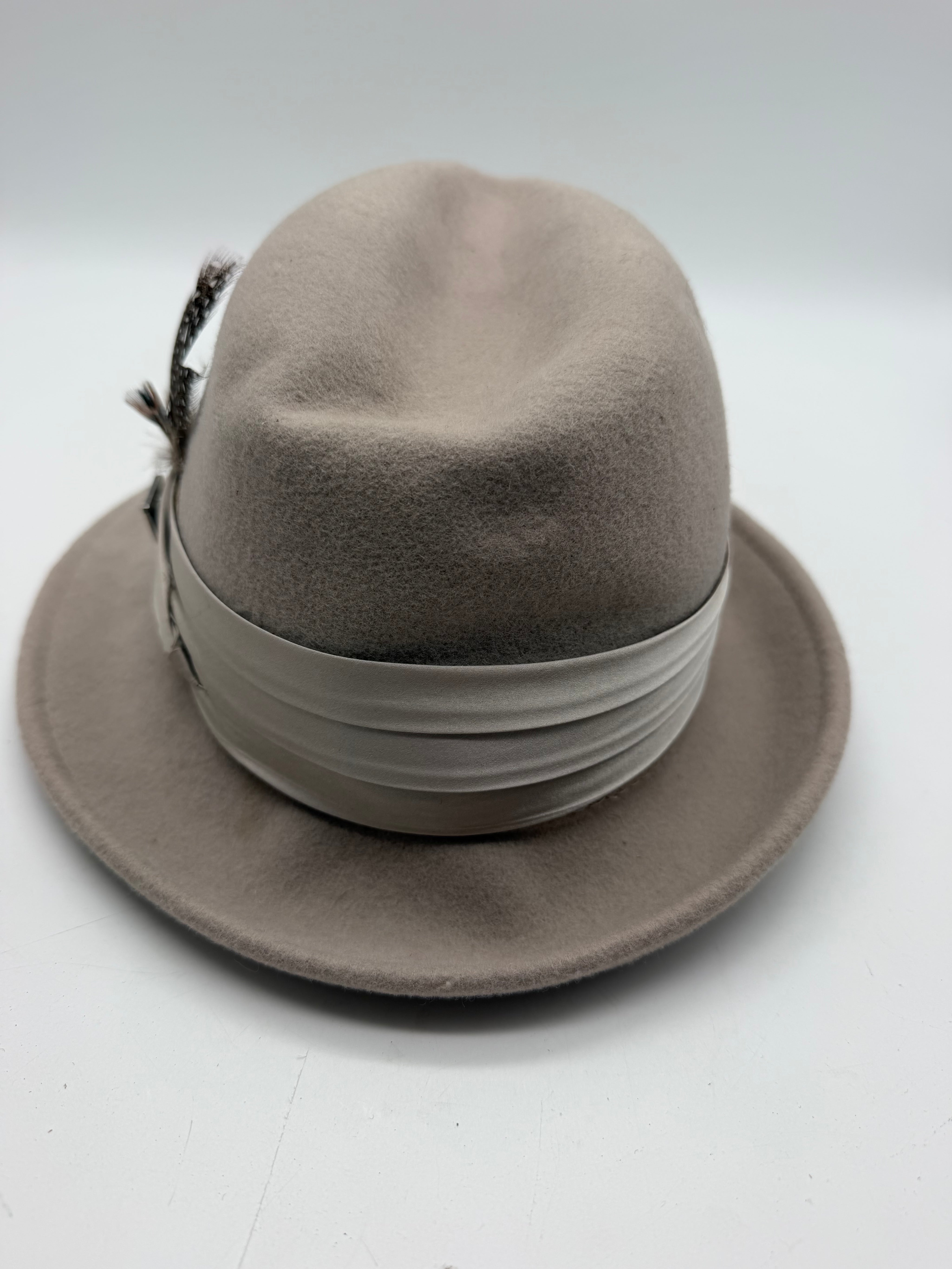 M Stacy Adams Men's Fedora Hat Beige  Classic