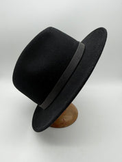 Large Men's Hat Lite Felt JOS.A.Bank 100% Wool  Packable Black