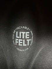 Large Men's Hat Lite Felt JOS.A.Bank 100% Wool  Packable Black