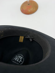 Large Men's Hat Lite Felt JOS.A.Bank 100% Wool  Packable Black