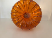 MCM Glass blown pumpkin