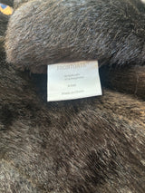 Frontgate faux fur winter throw